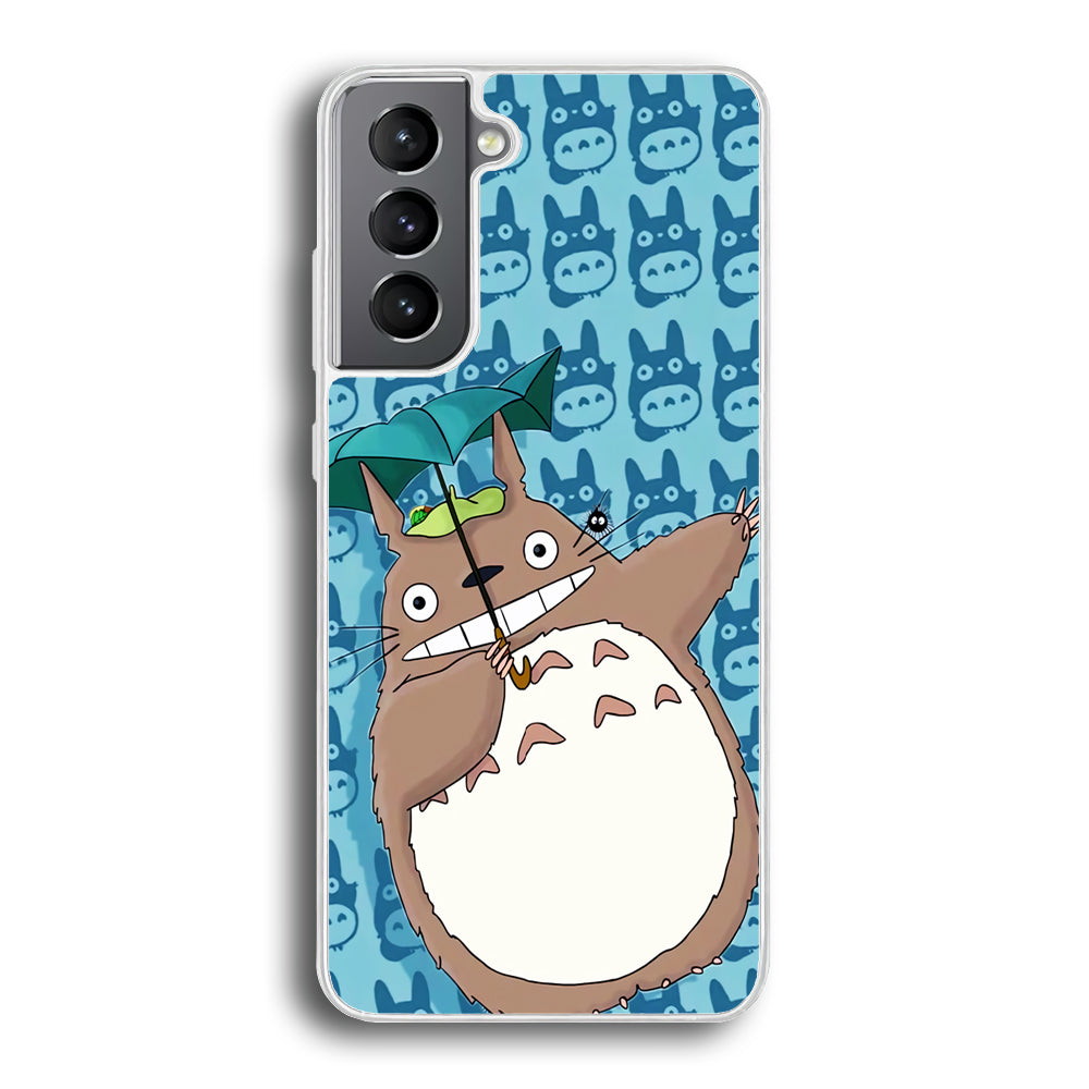 Totoro Pattren Of Character Samsung Galaxy S21 Case