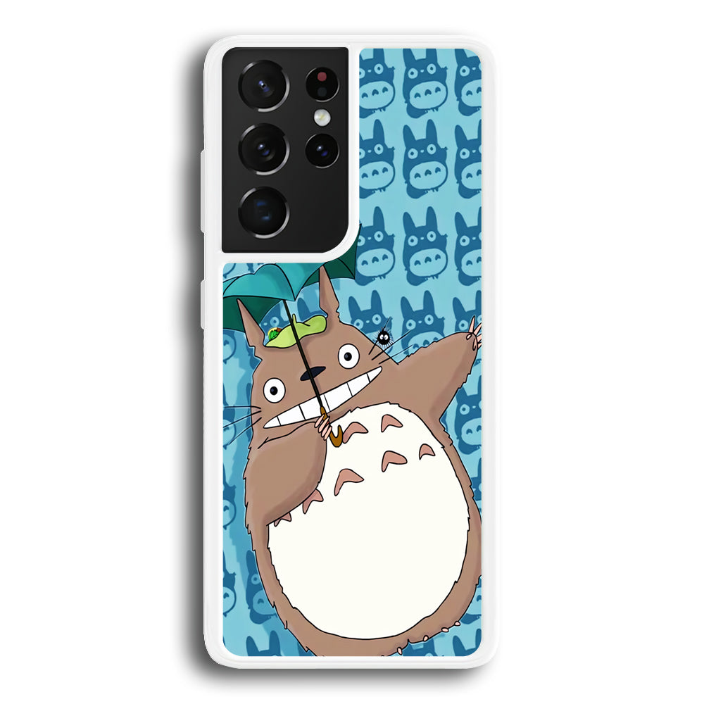 Totoro Pattren Of Character Samsung Galaxy S21 Ultra Case