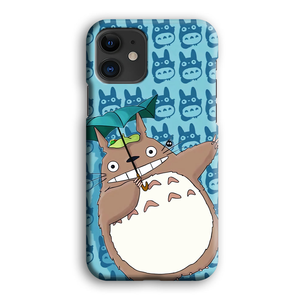 Totoro Pattren Of Character iPhone 12 Case