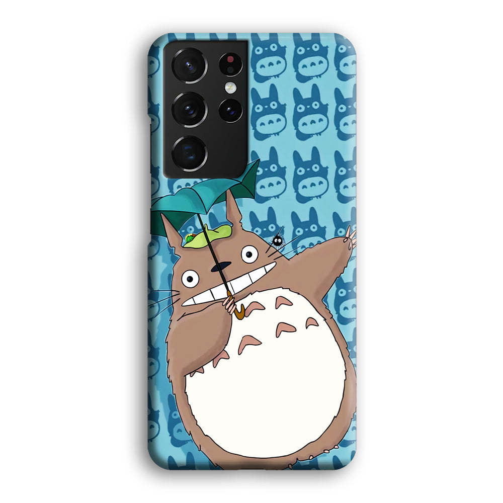 Totoro Pattren Of Character Samsung Galaxy S21 Ultra Case