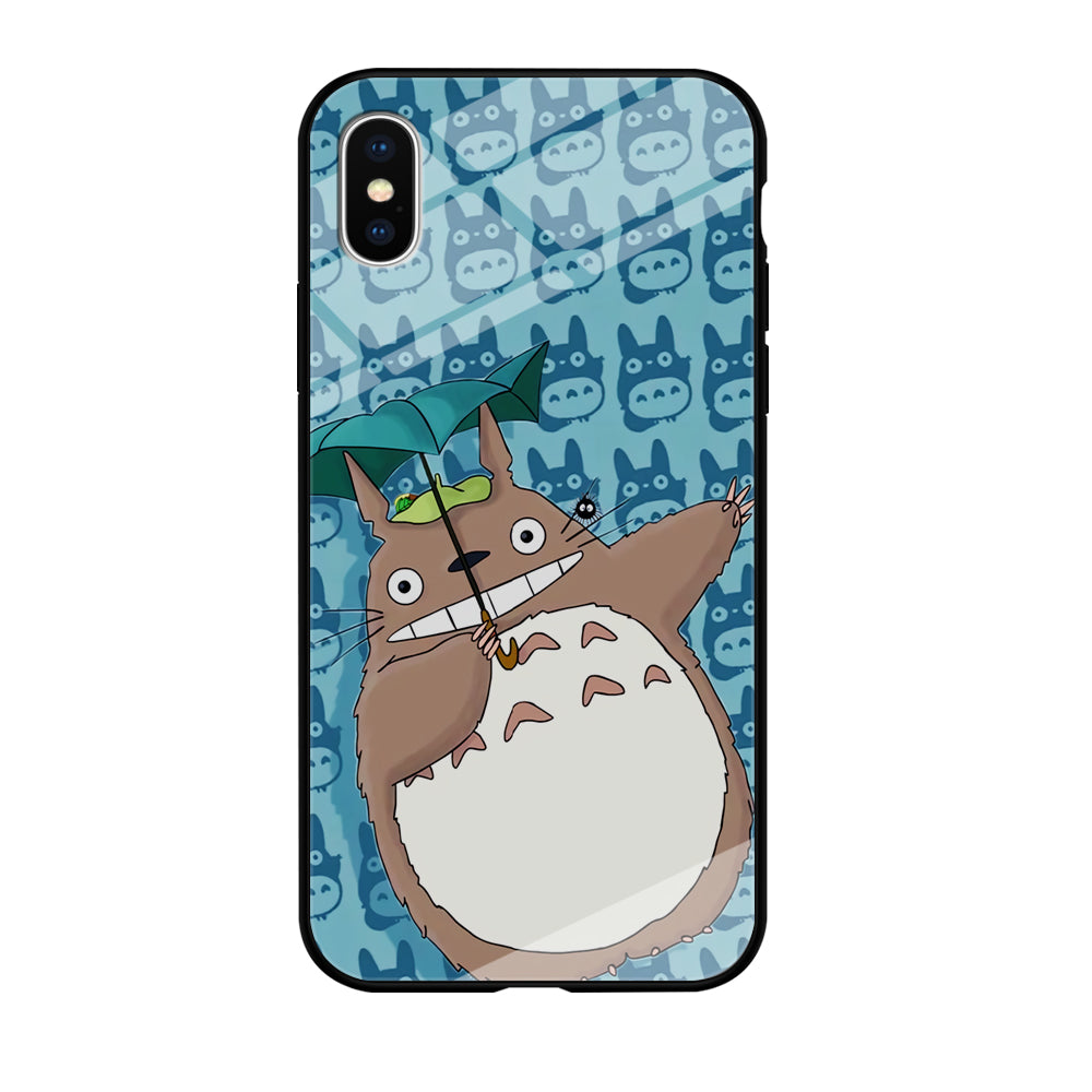 Totoro Pattren Of Character iPhone XS Case