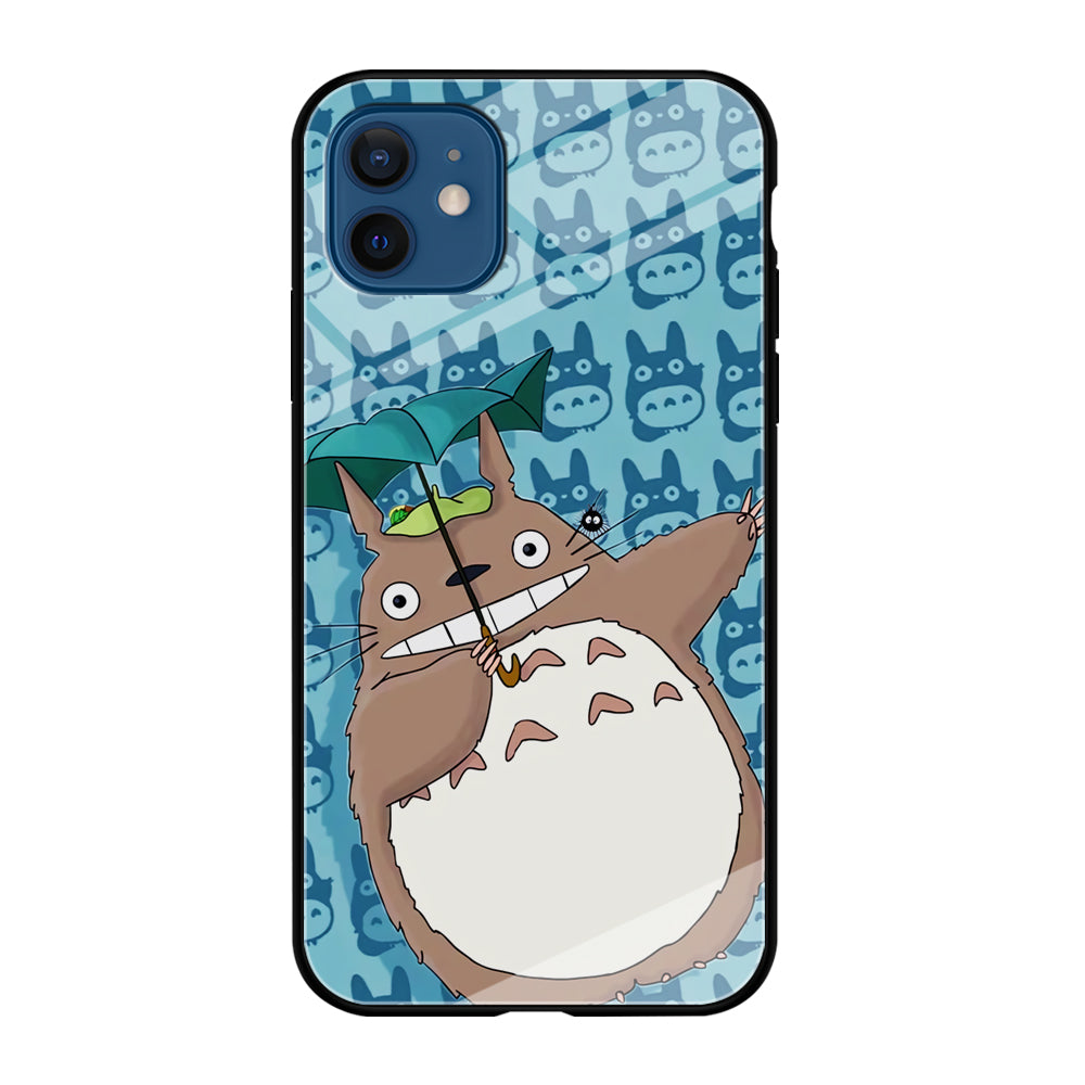 Totoro Pattren Of Character iPhone 12 Case