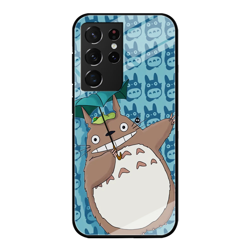 Totoro Pattren Of Character Samsung Galaxy S21 Ultra Case