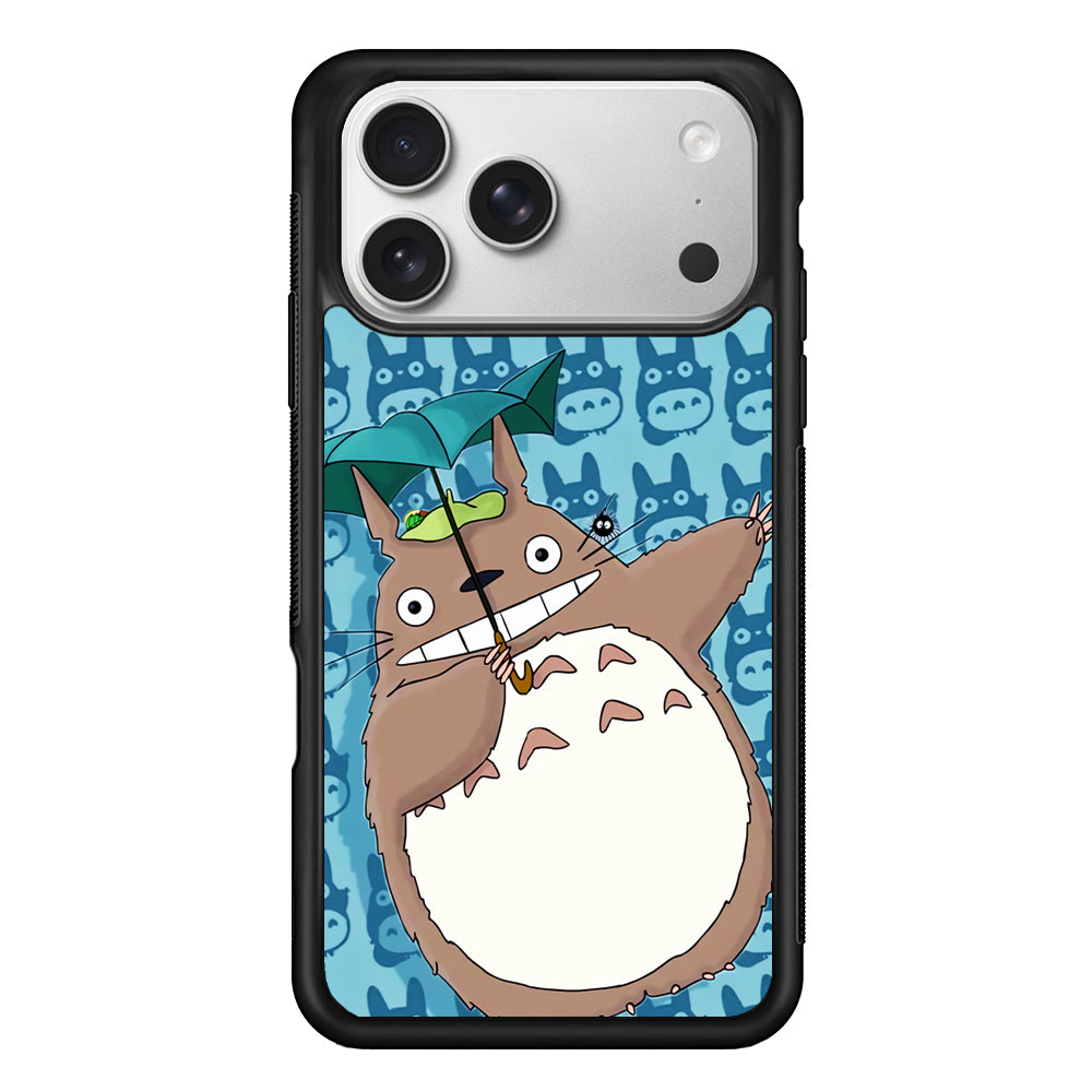 Totoro Pattren Of Character iPhone 17 Pro Case