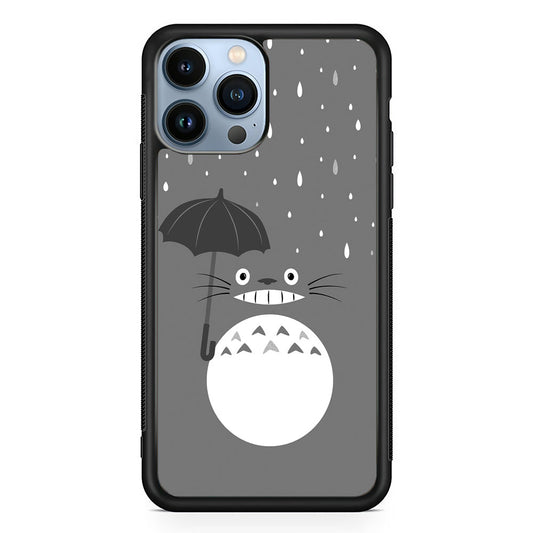 Totoro Rainy Sunday iPhone 15 Pro Case - Carneyforia