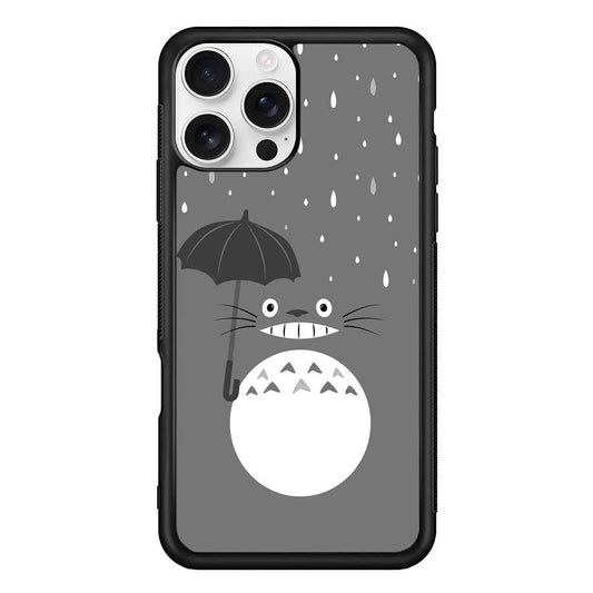 Totoro Rainy Sunday iPhone 16 Pro Case
