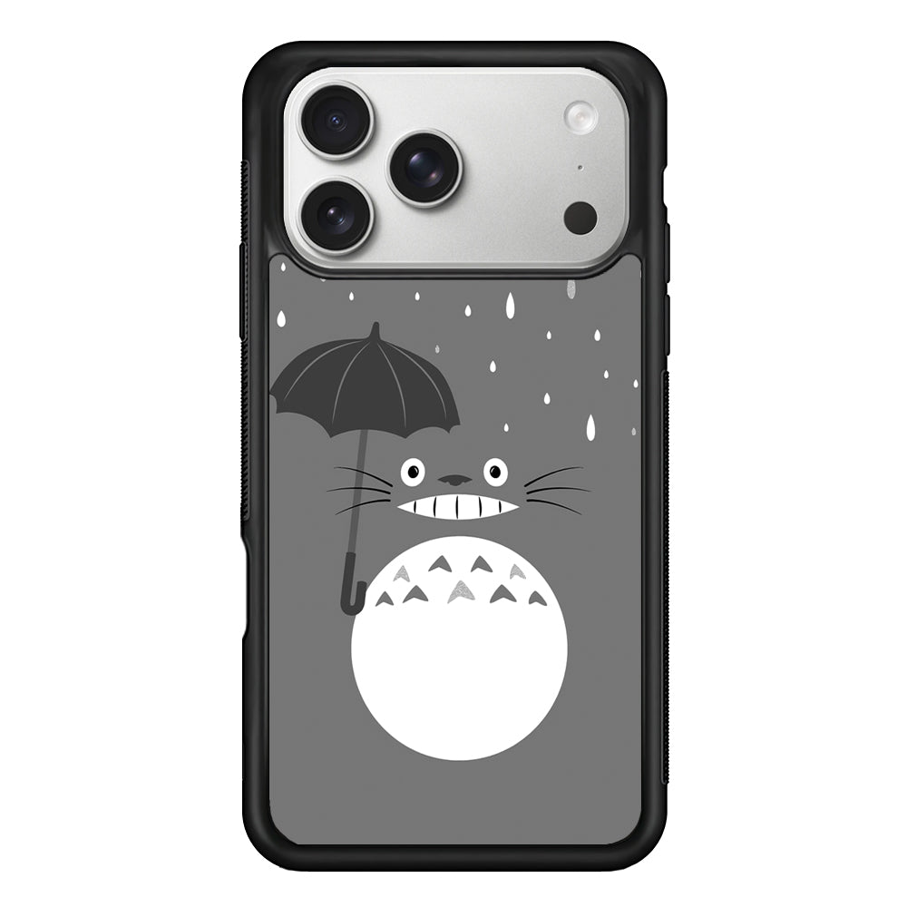 Totoro Rainy Sunday iPhone 17 Pro Case