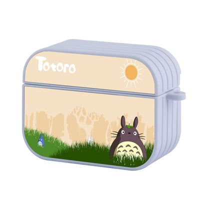 Totoro Silent Hiding Apple Airpods Pro 3 Case White