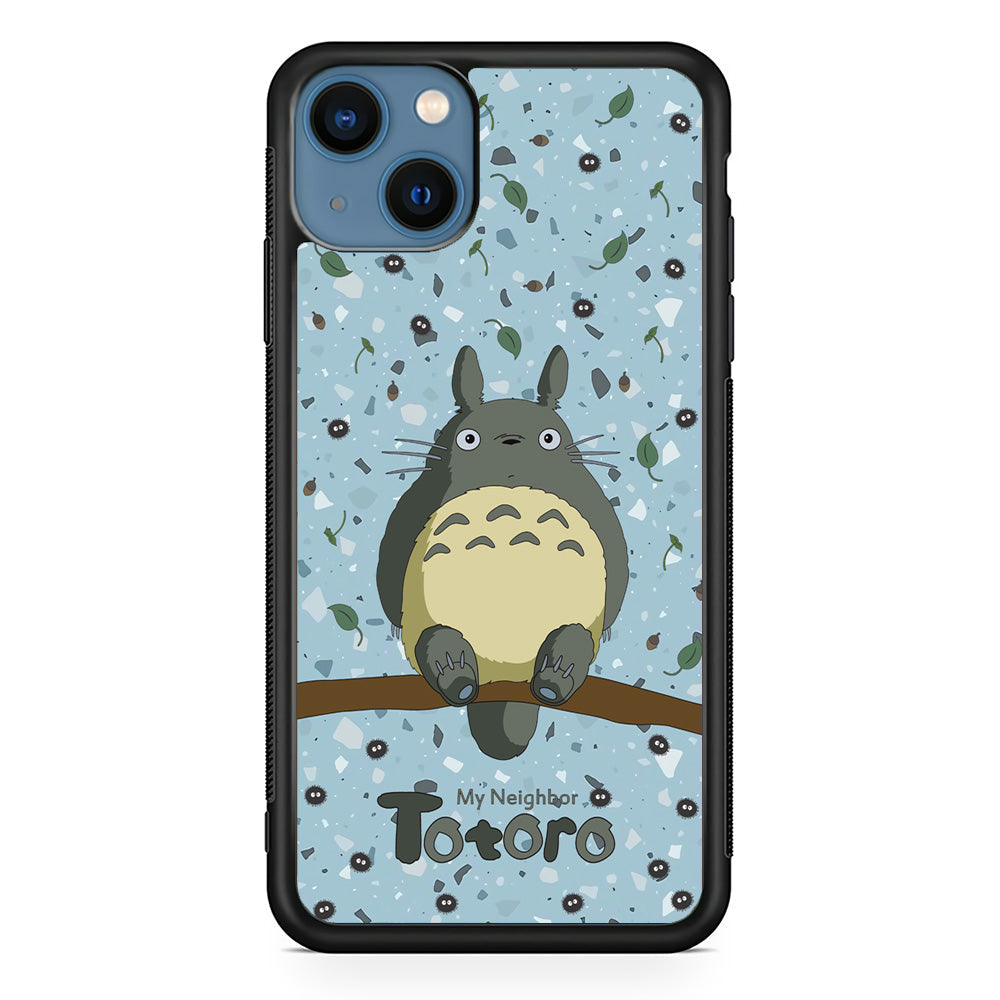 Totoro Sit and Relax iPhone 14 Plus Case - Carneyforia