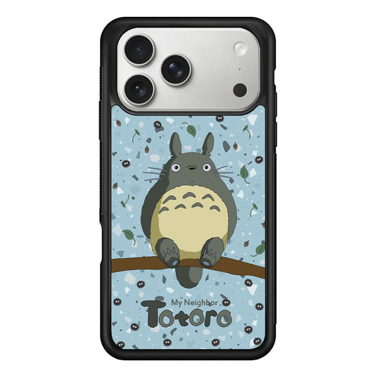 Totoro Sit and Relax iPhone 17 Pro Max Case