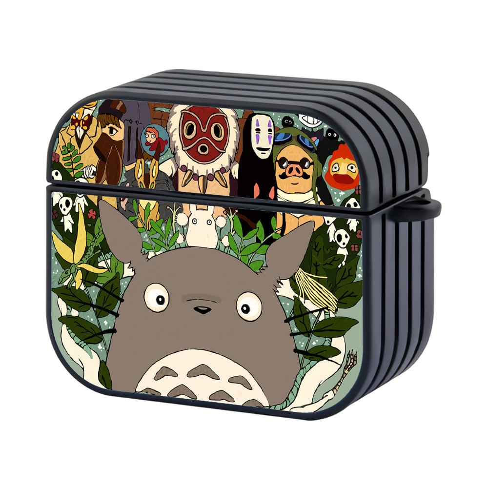 Totoro a Lot of Friend Apple Airpods 4 Case Black