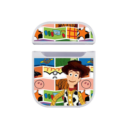 Toy Story Andy Art Apple Airpods Case White