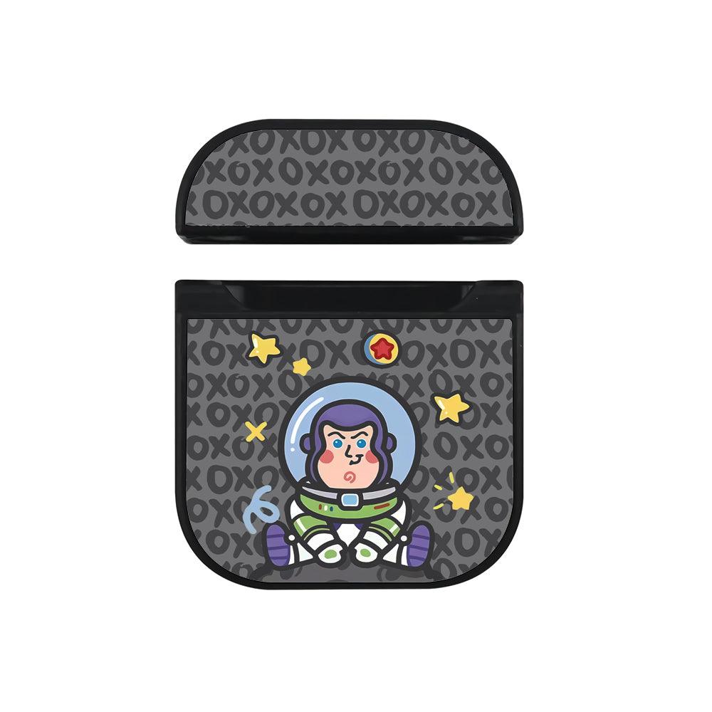 Toy Story Buzz on The Moon Apple Airpods Case Black