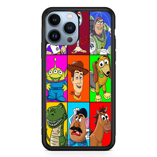 Toy Story Collage Character iPhone 15 Pro Case - Carneyforia