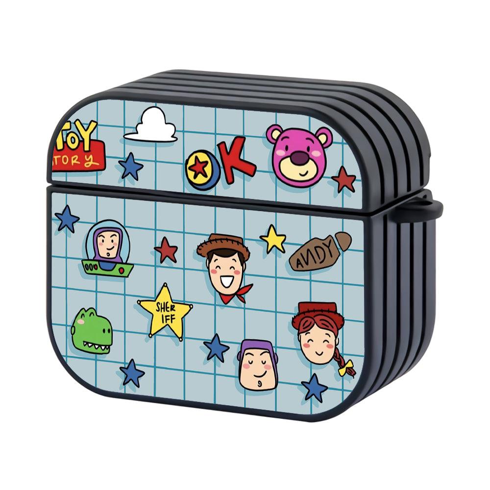 Toy Story Comrade of Sheriff Apple Airpods 4 Case Black