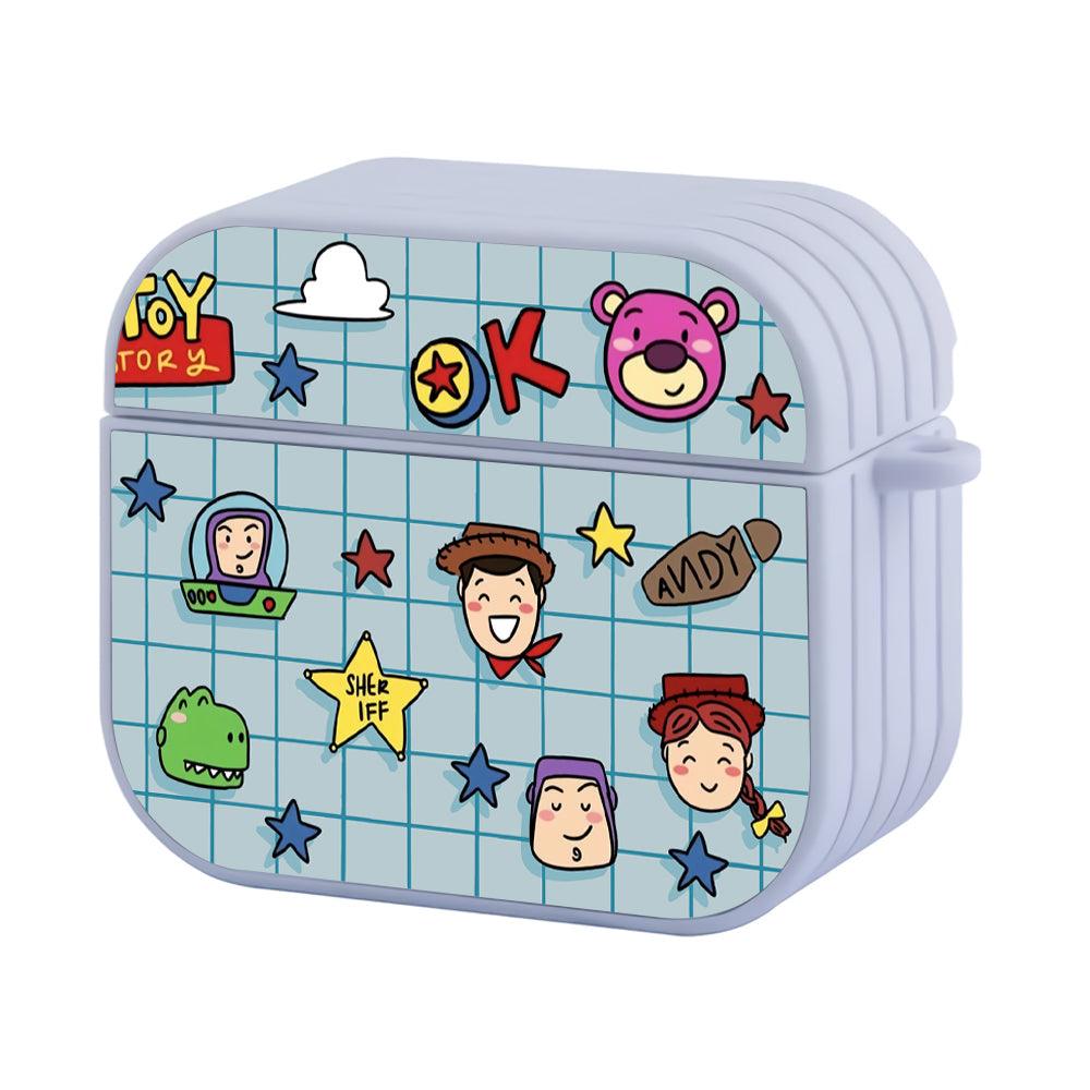 Toy Story Comrade of Sheriff Apple Airpods 4 Case White