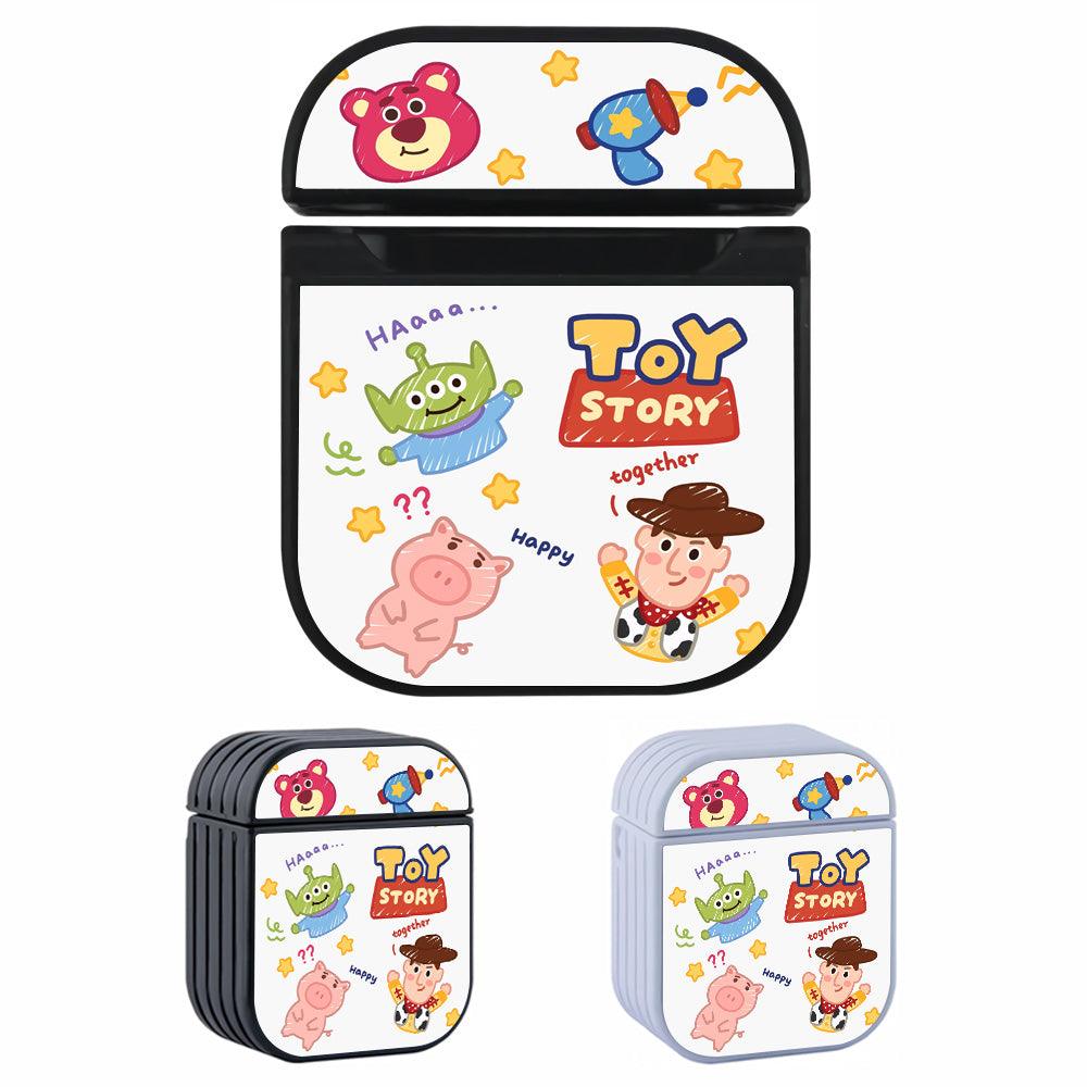Toy Story Together be Happy Apple Airpods Case