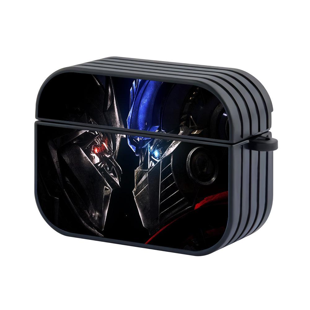 Transformer Optimus Prime VS Megatron Apple Airpods Pro 2 Case Black