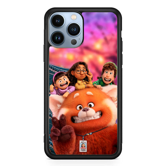 Turning Red Selfie iPhone 15 Pro Case - Carneyforia