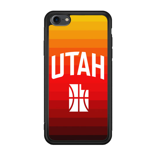 Utah Jazz Colour Gradation iPhone 7 Case