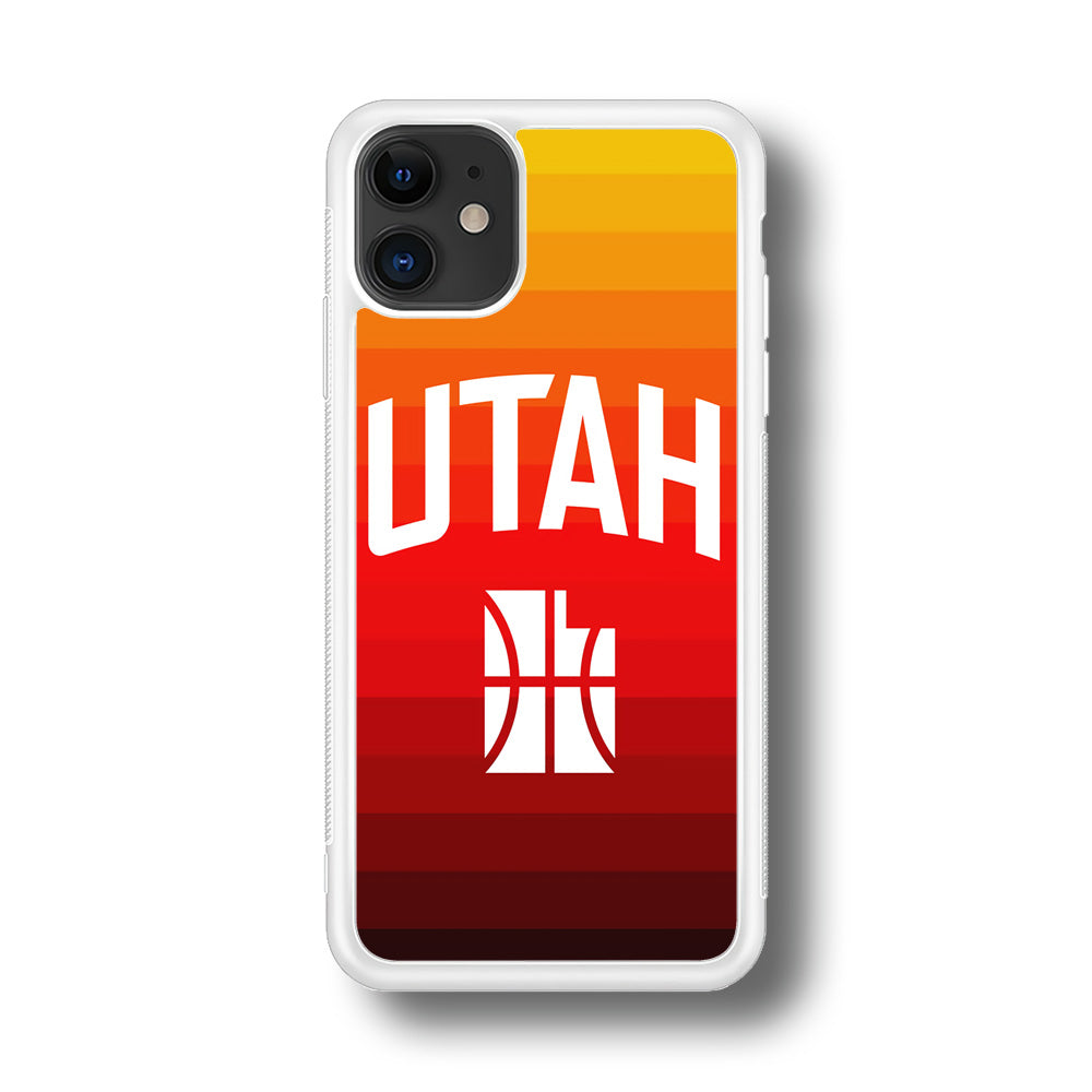 Utah Jazz Colour Gradation iPhone 11 Case