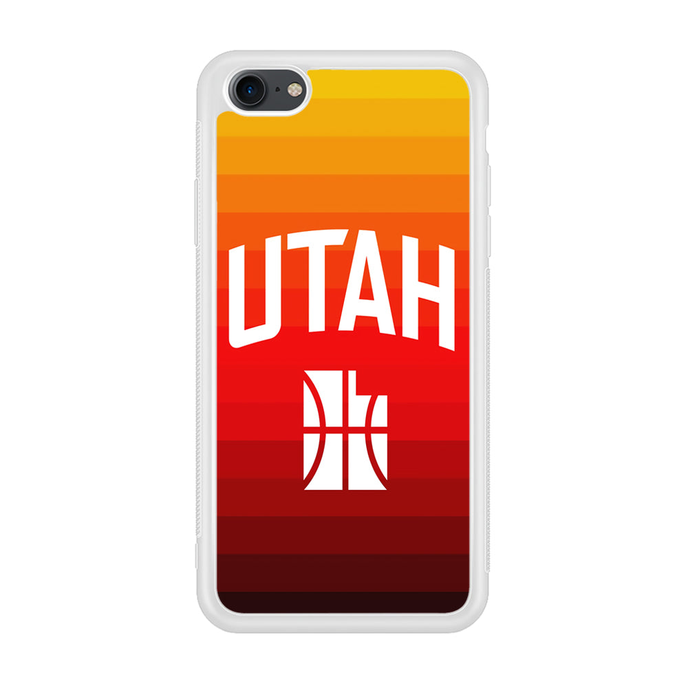 Utah Jazz Colour Gradation iPhone 7 Case