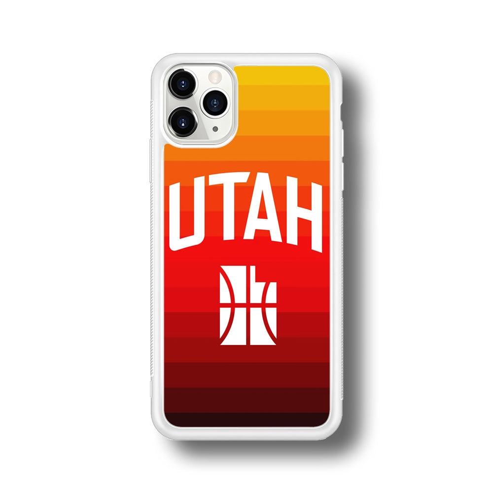 Utah Jazz Colour Gradation iPhone 11 Pro Case