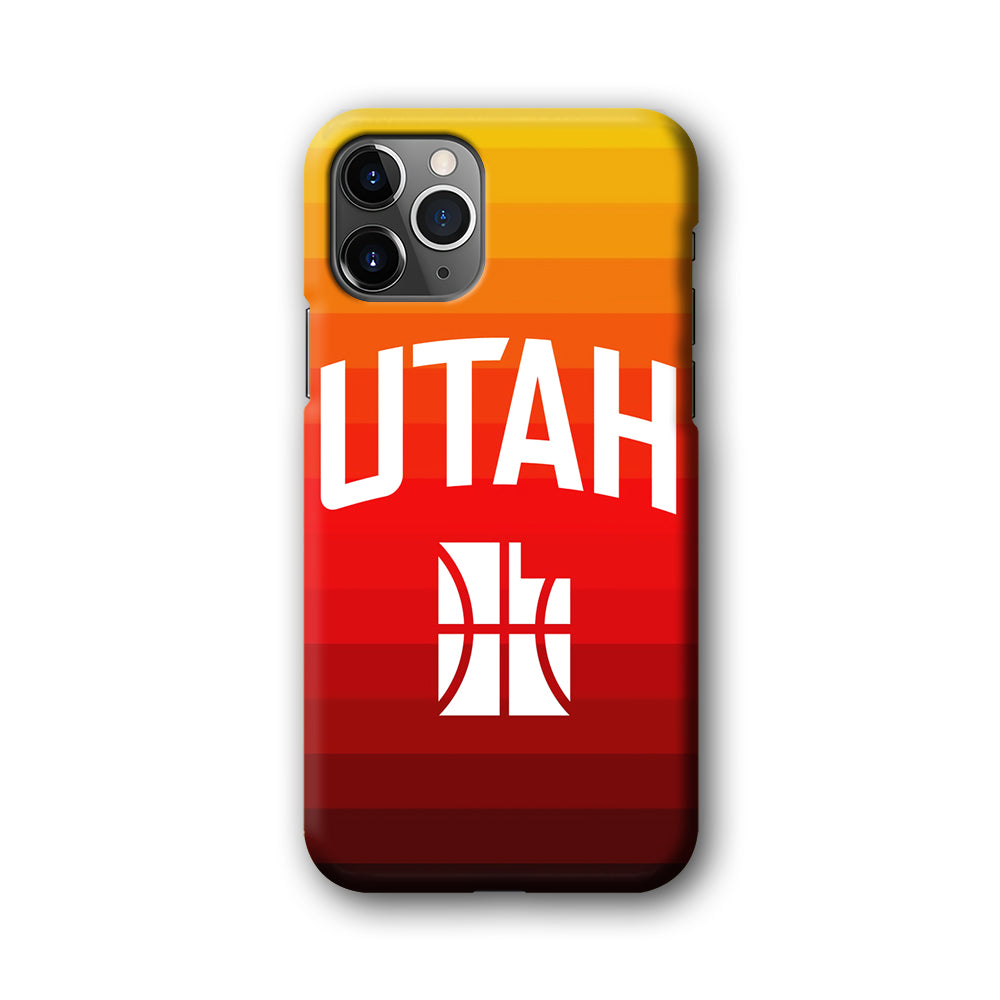 Utah Jazz Colour Gradation iPhone 11 Pro Case