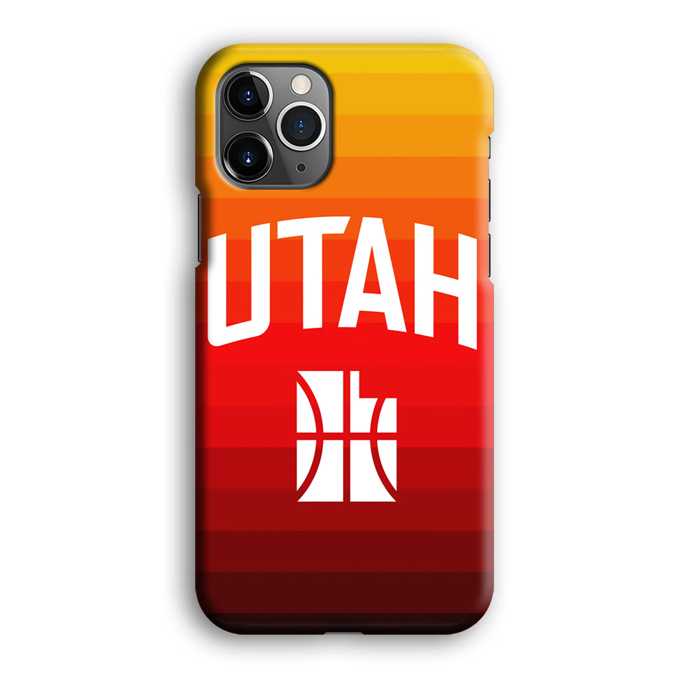 Utah Jazz Colour Gradation iPhone 12 Pro Case