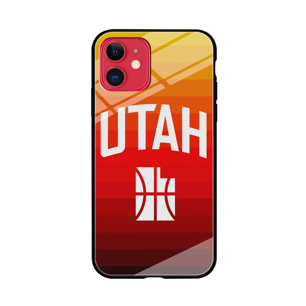 Utah Jazz Colour Gradation iPhone 11 Case