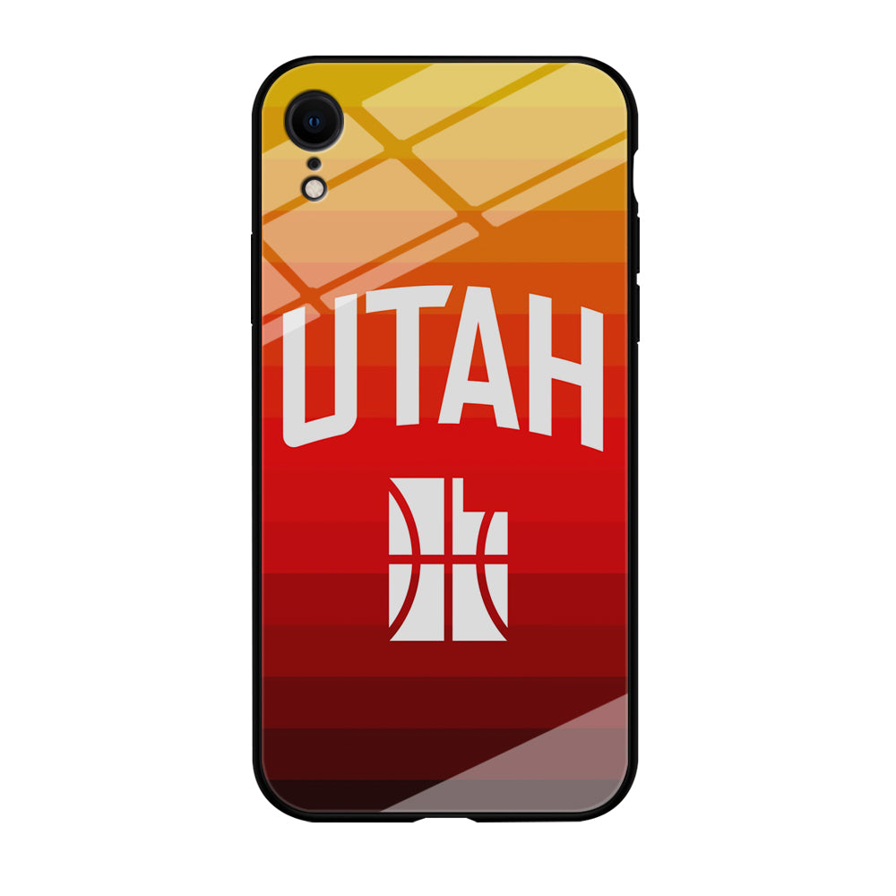 Utah Jazz Colour Gradation iPhone XR Case