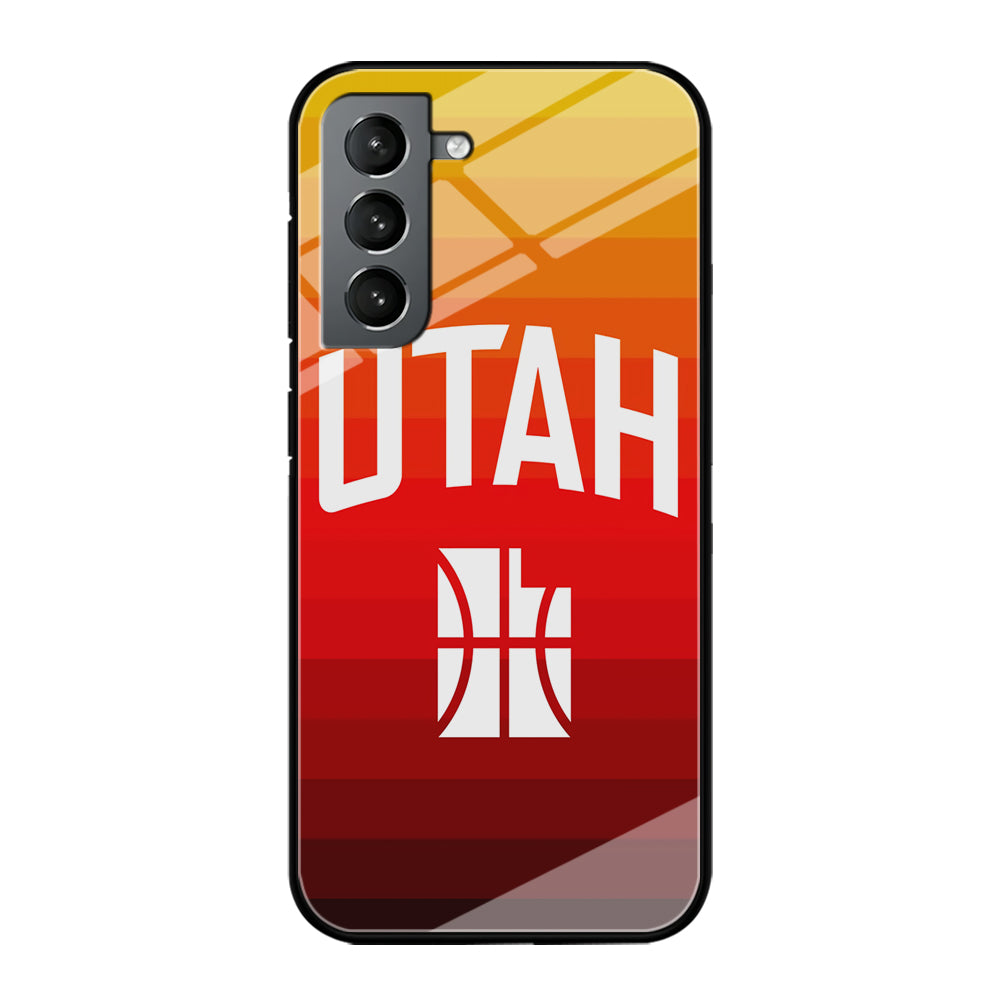 Utah Jazz Colour Gradation Samsung Galaxy S21 Case