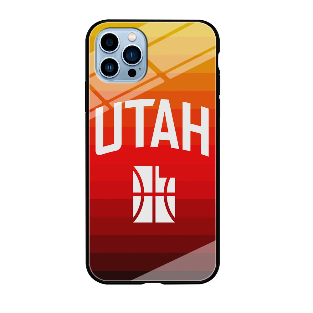 Utah Jazz Colour Gradation iPhone 12 Pro Max Case