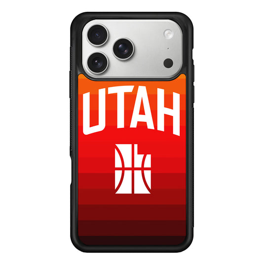 Utah Jazz Colour Gradation iPhone 17 Pro Max Case