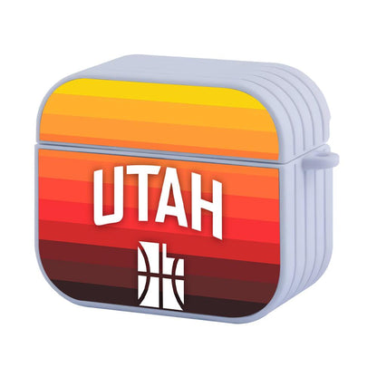 Utah Jazz Term of Determination Apple Airpods 4 Case White