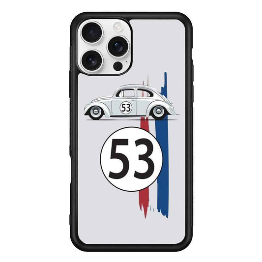 VW 53 Herbie iPhone 16 Pro Max Case