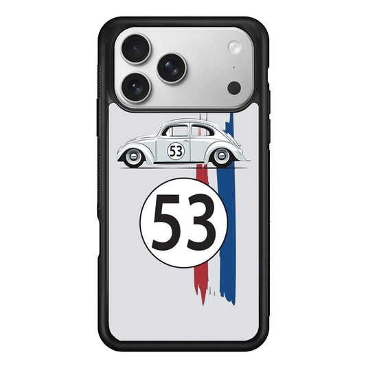 VW 53 Herbie iPhone 17 Pro Max Case