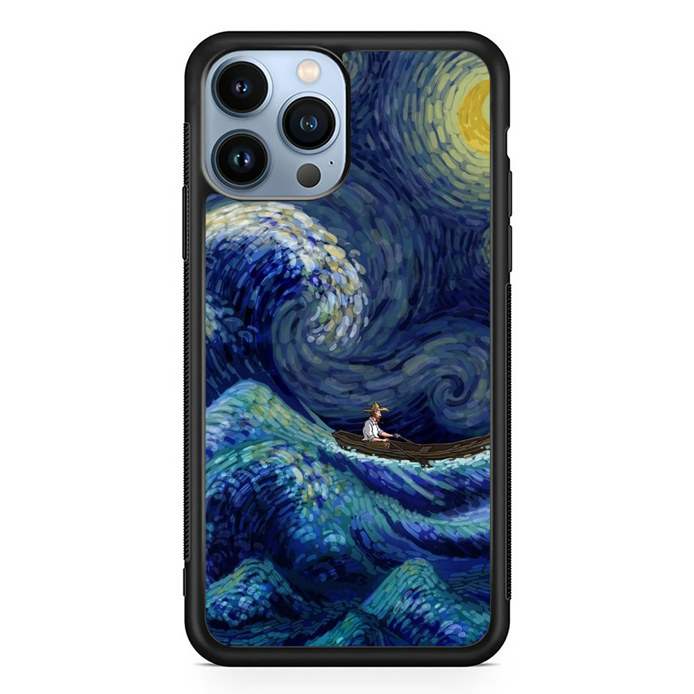 Van Gogh Waves and The Storms iPhone 15 Pro Case - Carneyforia