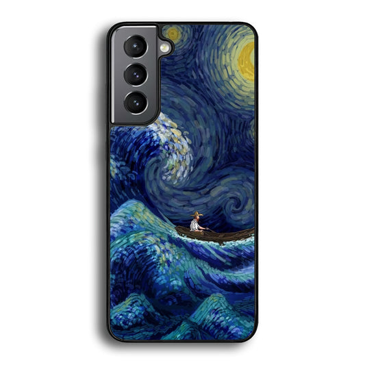 Van Gogh Waves and The Storms Samsung Galaxy A15 Case - Carneyforia