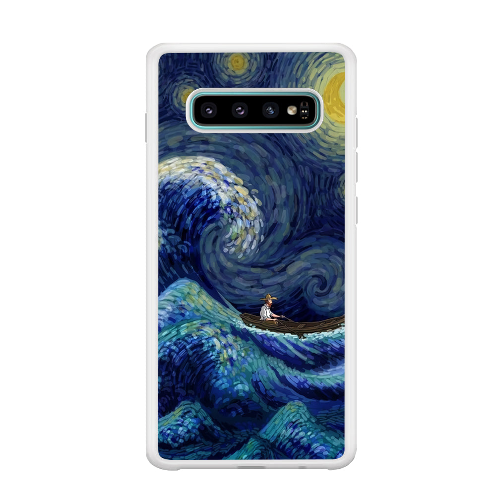 Van Gogh Waves and The Storms Samsung Galaxy S10 Case