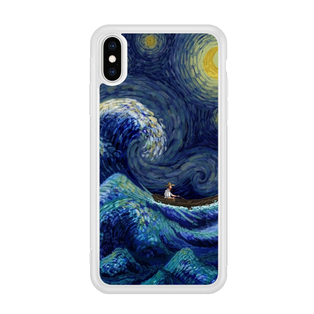 Van Gogh Waves and The Storms iPhone XS Case