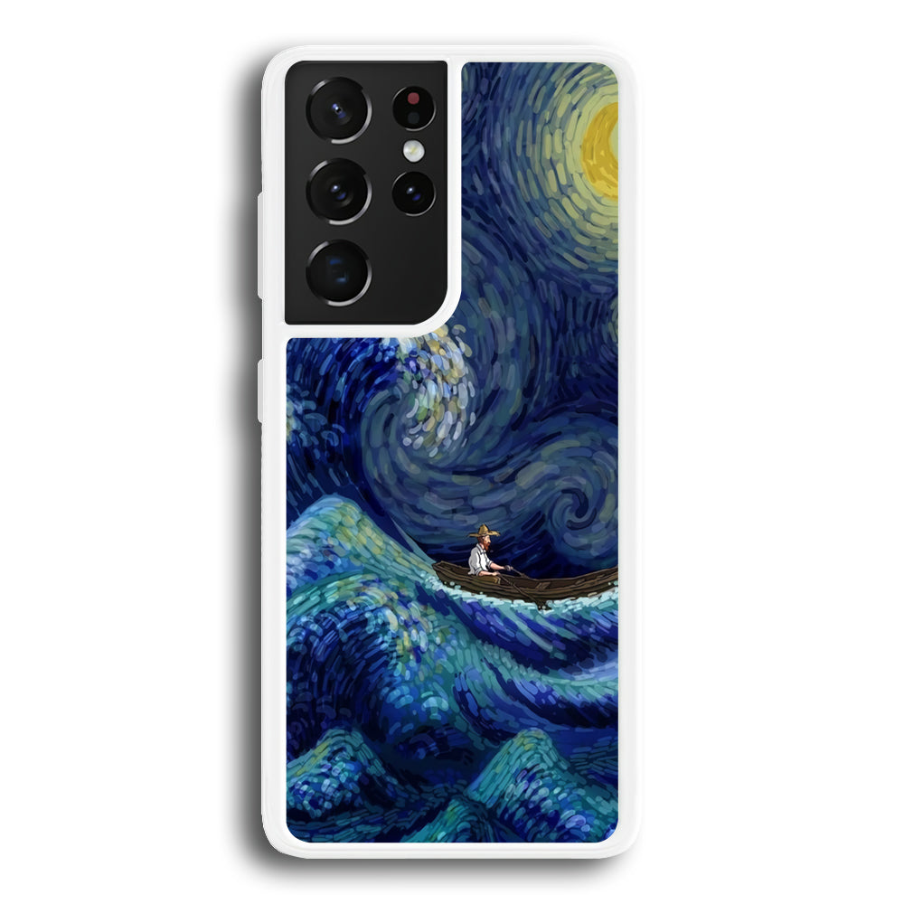 Van Gogh Waves and The Storms Samsung Galaxy S21 Ultra Case