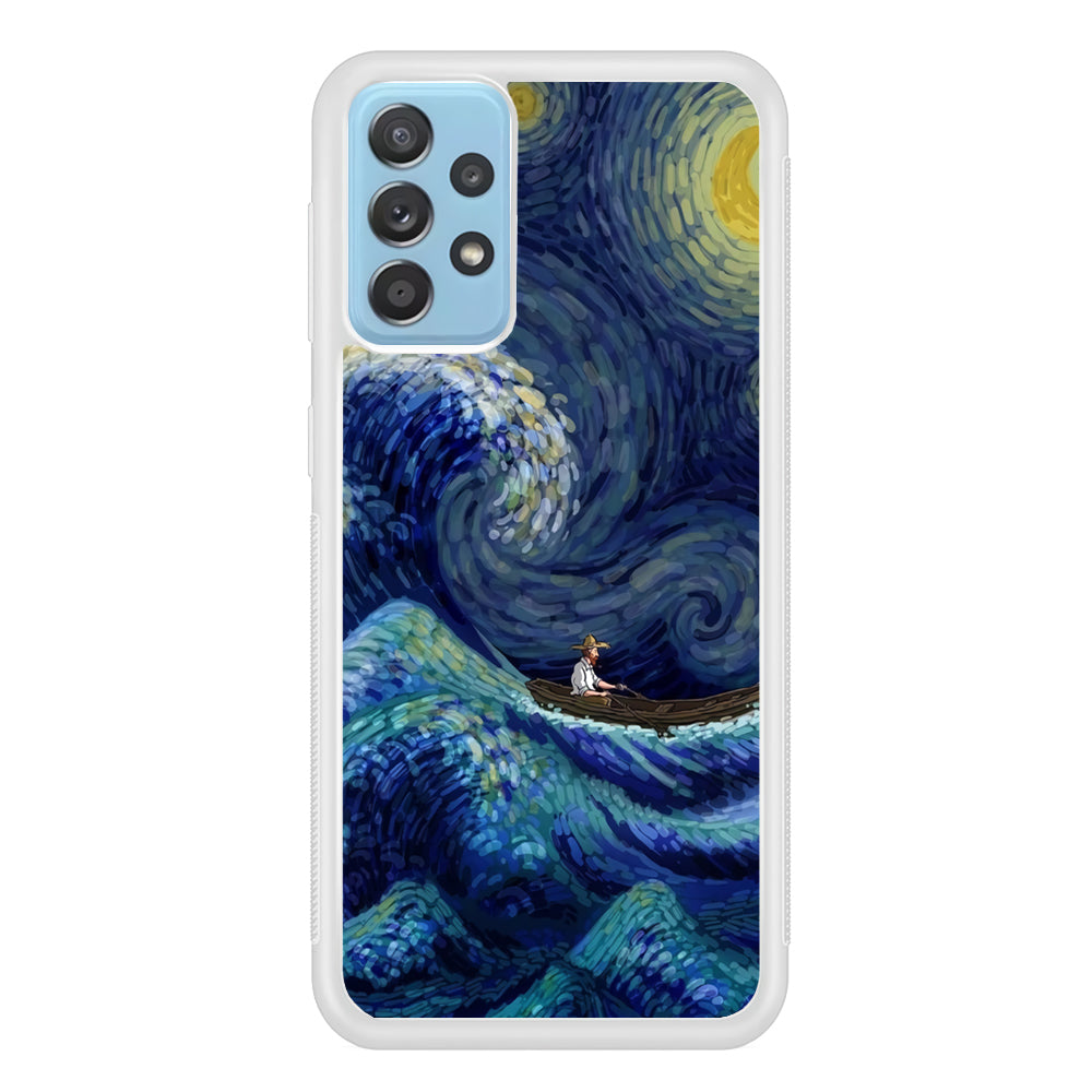 Van Gogh Waves and The Storms Samsung Galaxy A72 Case