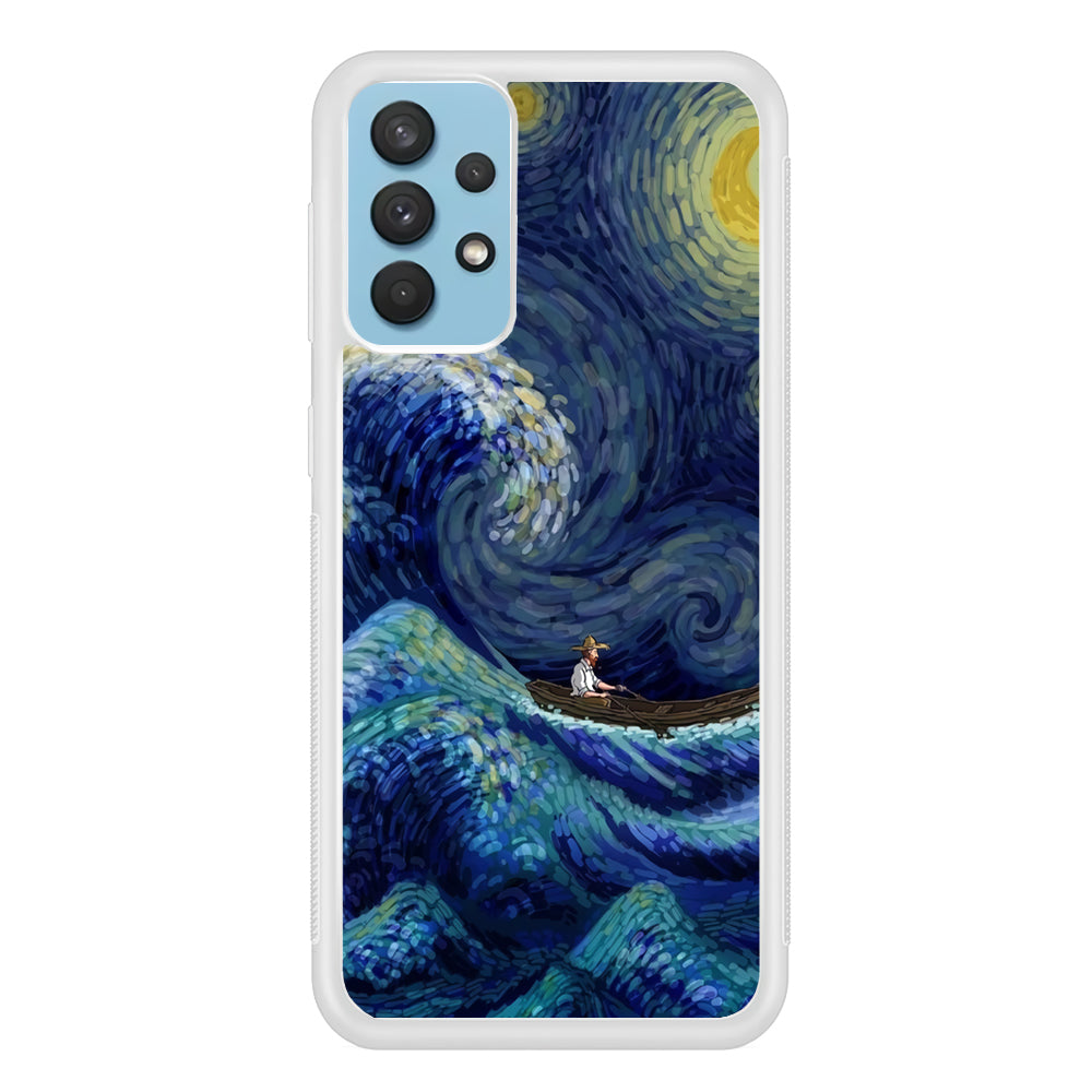 Van Gogh Waves and The Storms Samsung Galaxy A32 Case