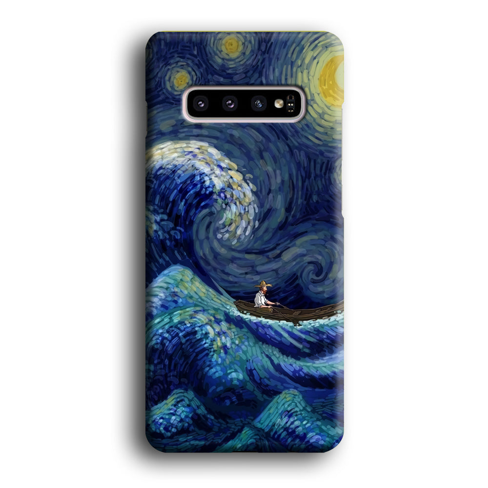 Van Gogh Waves and The Storms Samsung Galaxy S10 Case