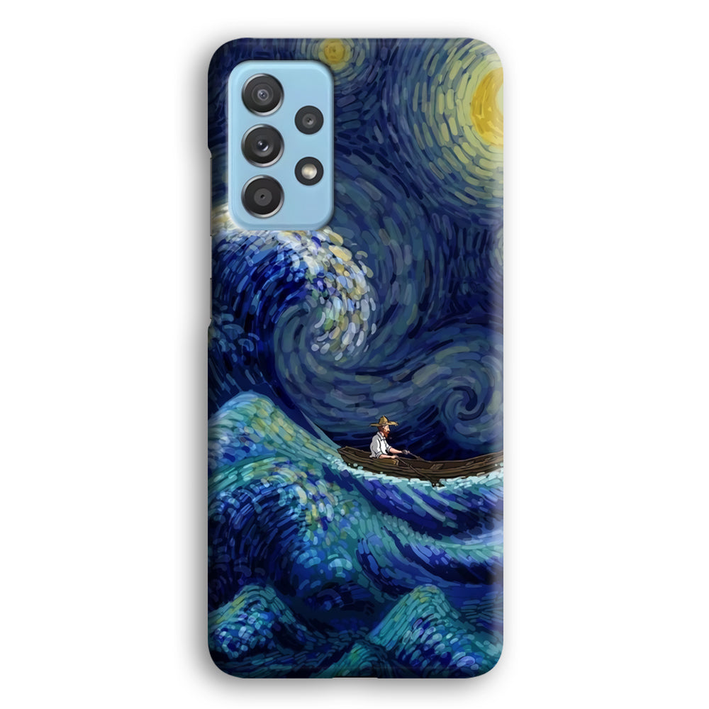 Van Gogh Waves and The Storms Samsung Galaxy A72 Case