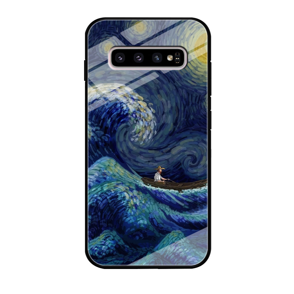 Van Gogh Waves and The Storms Samsung Galaxy S10 Case