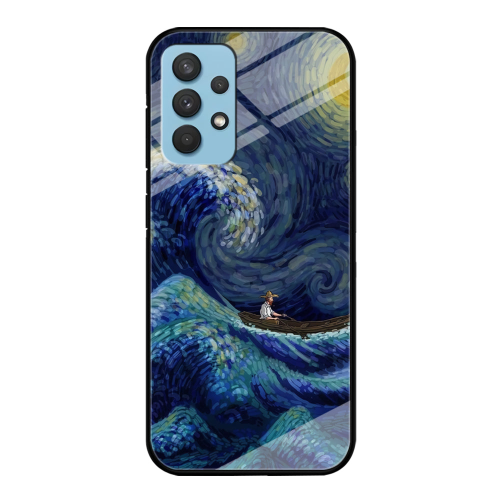 Van Gogh Waves and The Storms Samsung Galaxy A32 Case