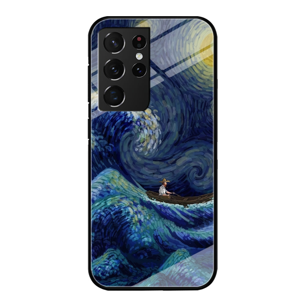 Van Gogh Waves and The Storms Samsung Galaxy S21 Ultra Case