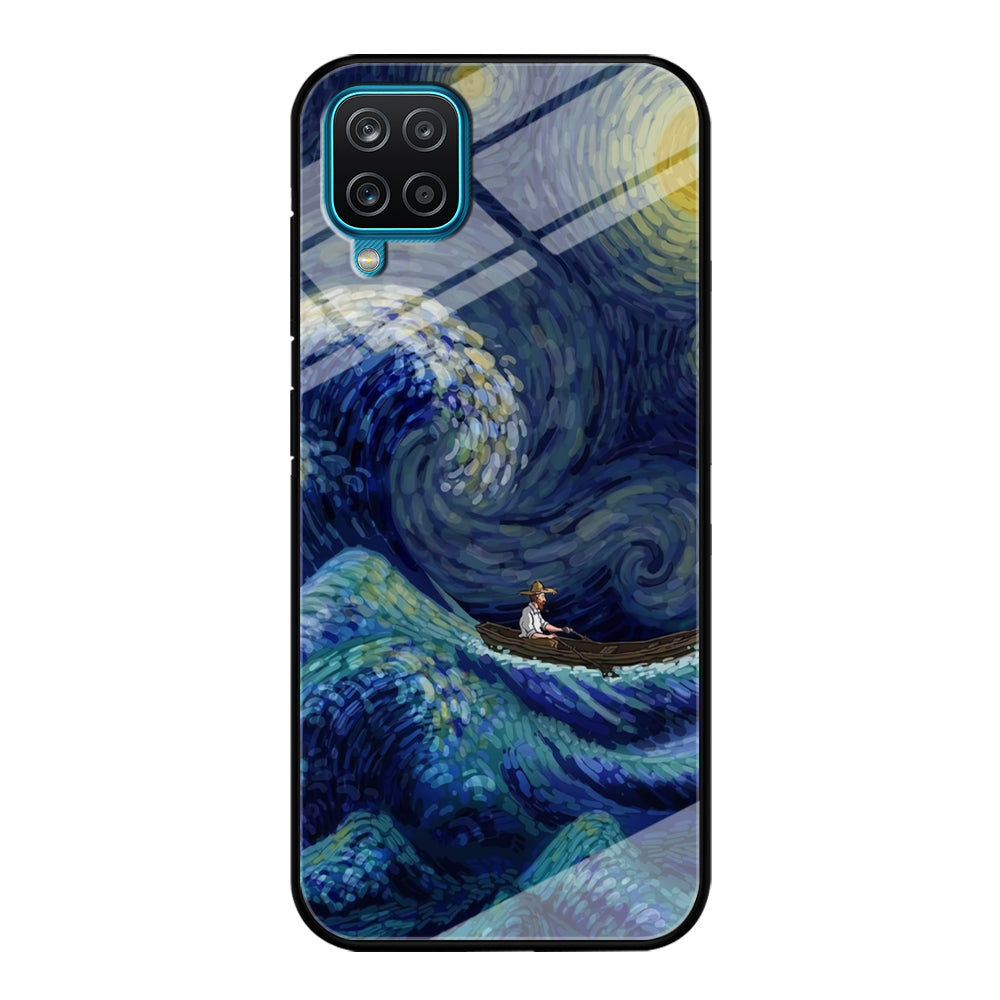 Van Gogh Waves and The Storms Samsung Galaxy A12 Case